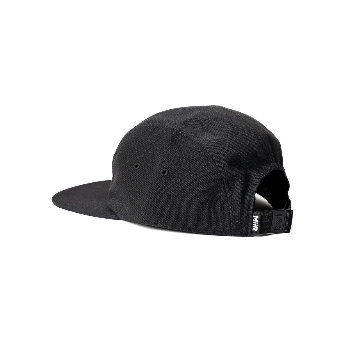 recycled-poly-flat-brim-5-panel-hat-s3 WebPDP-FlatBrim5PanelHat_Studio_Back_Black__HAT003002OS.jpg