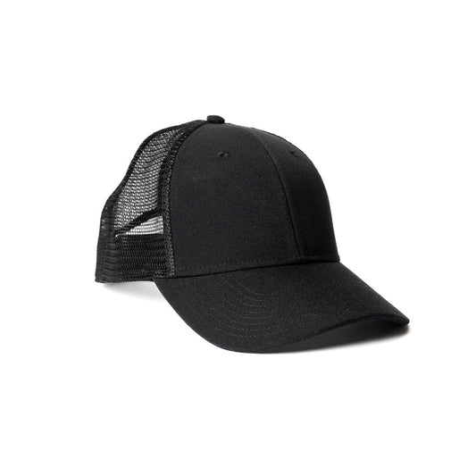 recycled-poly-low-profile-trucker-hat-k2 Web_PDP-LowProfileTruckerHat_Studio_Front_Black.jpg
