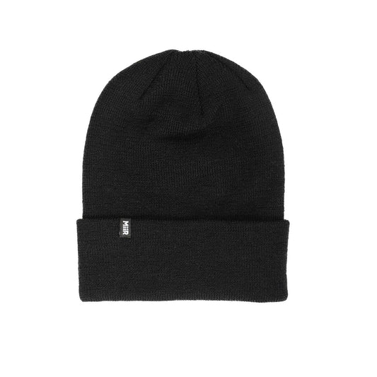 recycled-poly-fine-knit-beanie-n5 Web_PDP-RecycledPolyFineKnitBeanie_Studio_Front_Black.jpg